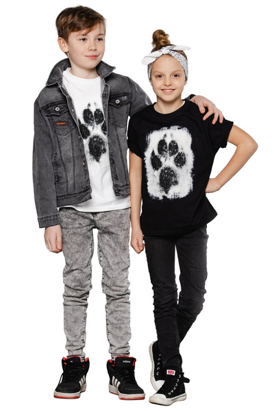 T-Shirt für Kinder UNDERWORLD Animal Footprint