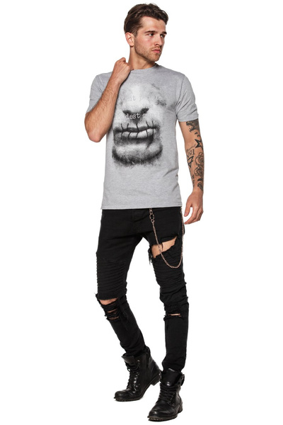 T-Shirt für Herren UNDERWORLD Silent people have...
