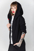 Asymmetrisches Sweatshirt Assassin UNDERWORLD schwarz
