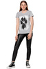 T-shirt für Damen UNDERWORLD Animal footprint