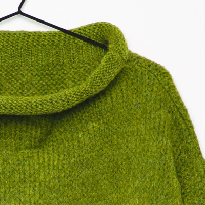 Kurzpullover UNDERWORLD Kiwifarbener