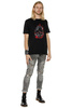 T-shirt für Herren UNDERWORLD Skull in fire