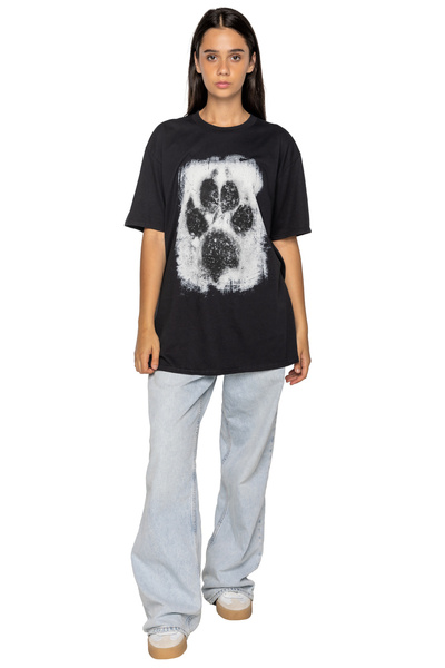 T-shirt loose fit UNDERWORLD Animal Footprint