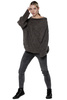 Kurzpullover UNDERWORLD Graphite