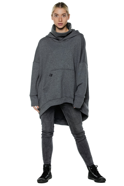 Asymmetrische Rollkragen-Sweatshirt UNDERWORLD 