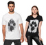 Set aus zwei T-Shirts Underworld Animal Footprint+ box