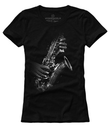 T-shirt für Damen UNDERWORLD Saxophone