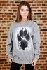 Sweatshirt UNDERWORLD Unisex Animal footprint