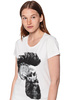 T-shirt für Damen UNDERWORLD Skull with a beard