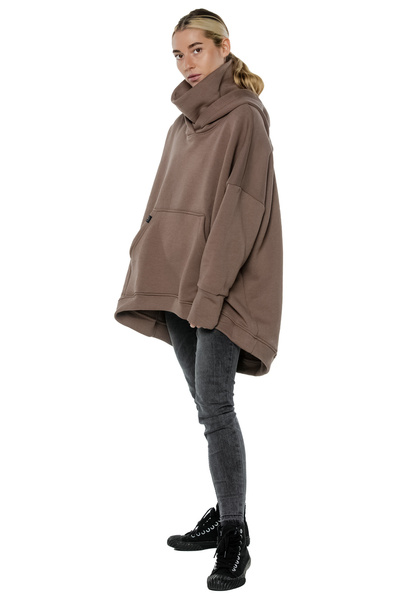 Asymmetrische Rollkragen-Sweatshirt UNDERWORLD 