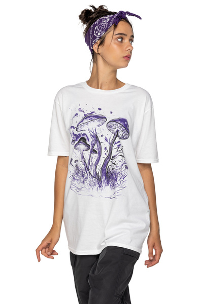T-shirt loose fit UNDERWORLD Mushrooms