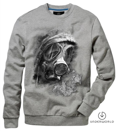 Sweatshirt UNDERWORLD Unisex  Gas mask