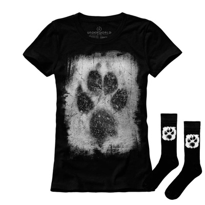 Set aus T-Shirt und Socken Underworld Animal footprint