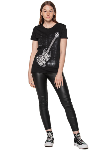 T-shirt für Damen UNDERWORLD Guitar machine