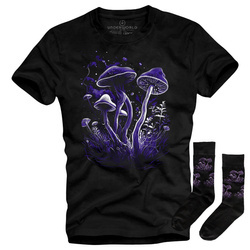 Set aus T-Shirt und Socken Underworld Wolf / Animal Footprint