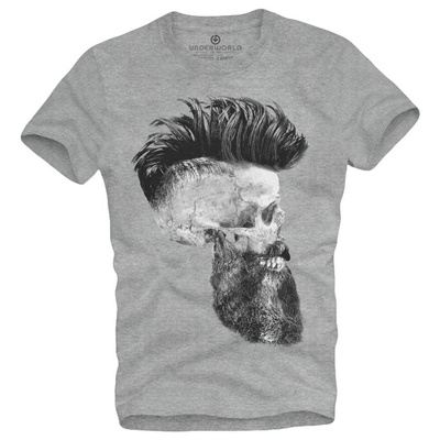 T-shirt für Herren UNDERWORLD Skull with a beard