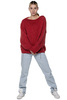 Kurzpullover UNDERWORLD Himbeere 