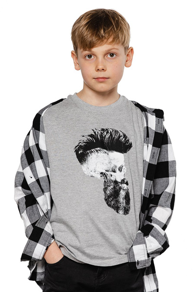 T-Shirt für Kinder UNDERWORLD Skull with a beard