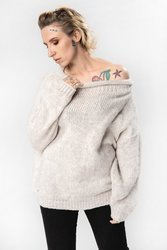 Kurzpullover UNDERWORLD  Hellbeige
