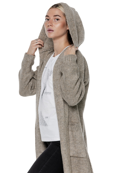 Strickjacke UNDERWORLD mit Kapuze 