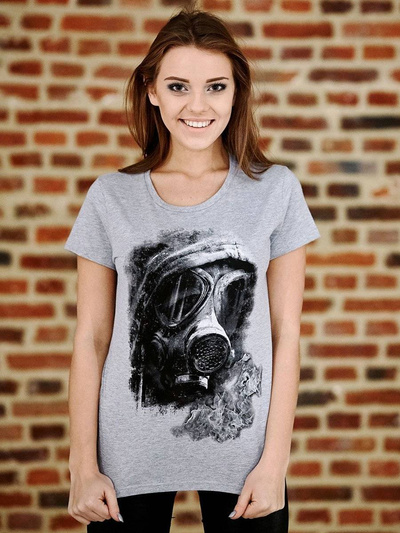 T-shirt für Damen UNDERWORLD Gas mask