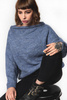 Kurzpullover UNDERWORLD Himmelblau