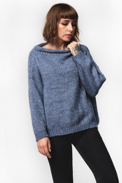 Kurzpullover UNDERWORLD Himmelblau