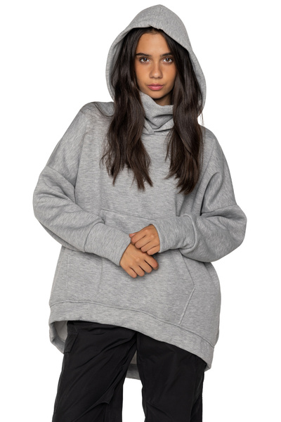Asymmetrische Rollkragen-Sweatshirt UNDERWORLD