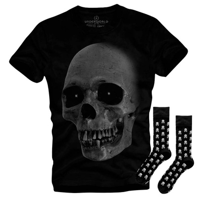 Set aus T-Shirt und Socken Underworld Skull