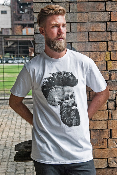 T-shirt für Herren UNDERWORLD Skull with a beard