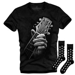 Set aus T-Shirt und Socken Underworld Guitar / Skulls