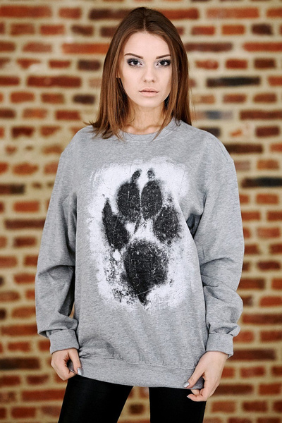 Sweatshirt UNDERWORLD Unisex Animal footprint