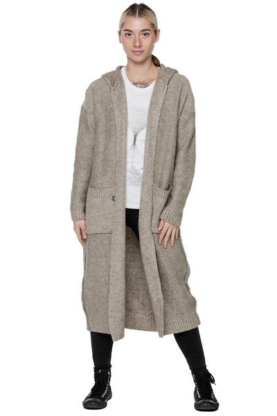 Strickjacke UNDERWORLD mit Kapuze 